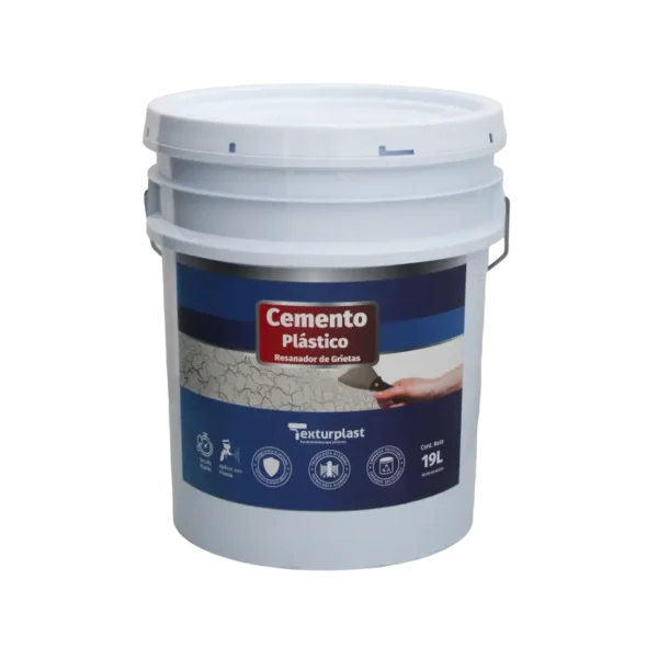 Cemento Plastico Texturplast 19 lt Cemento Plástico