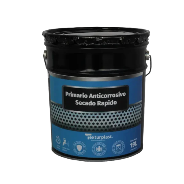 Primario Anticorrosivo Secado Rapido Texturplast 19L Primario Anticorrosivo Secado Rápido